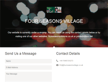 Tablet Screenshot of fourseasonsvillage.co.uk